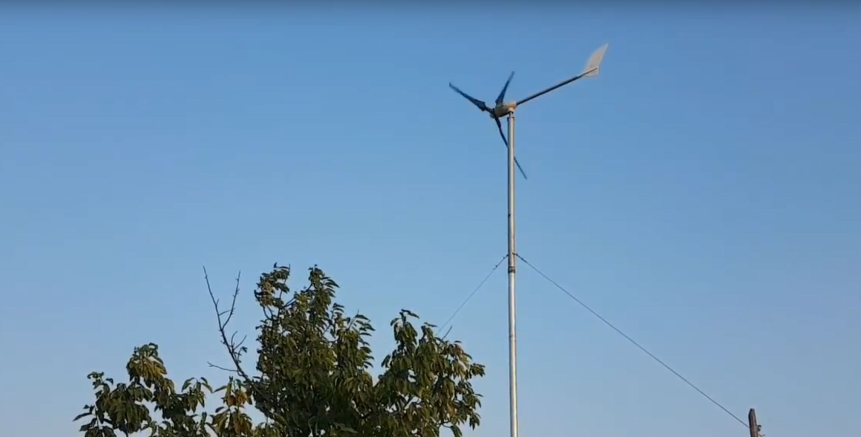 3 kw gunes paneli ve istabreeze 2000 watt ruzgar turbini elektrik uretim sistemi