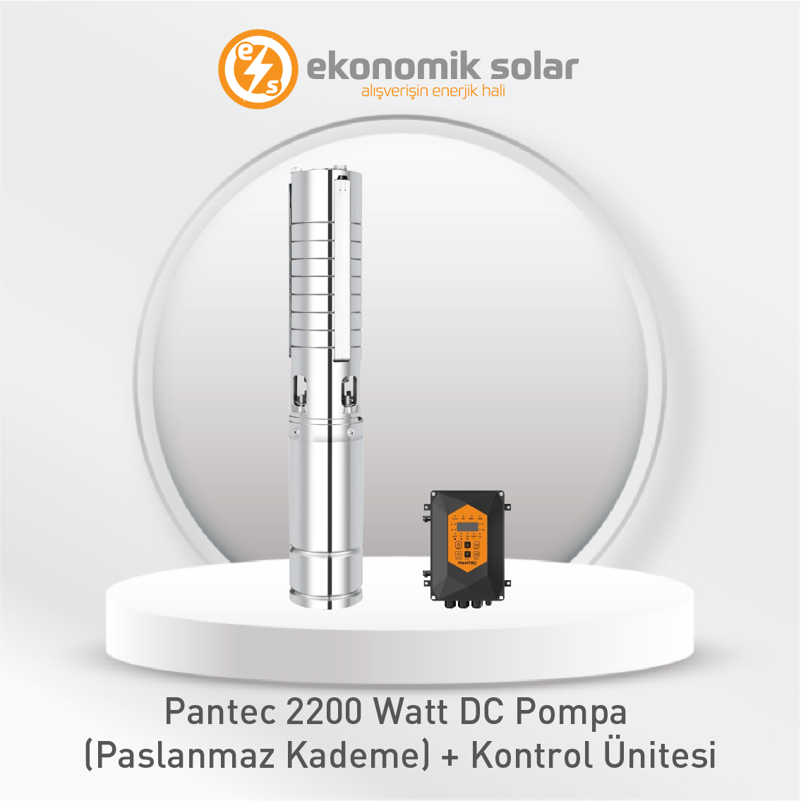 DC Dalgıç Pompa 2200 Watt