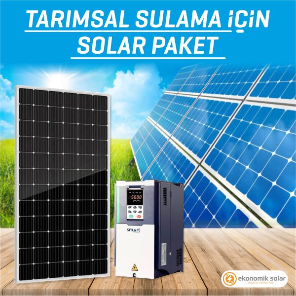 Solar Dalgıç Pompa : 2 HP / 1.5 Kw – Üç Faz 220 Volt