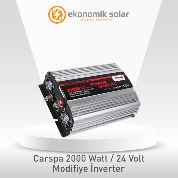 Carspa 2000 Watt / 24 Volt Modifiye İnverter