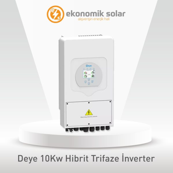 Deye 10 Kw Hibrit Trifaze İnverter