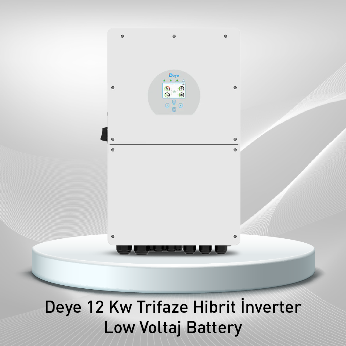 Deye 12 Kw Trifaze Hibrit İnterter