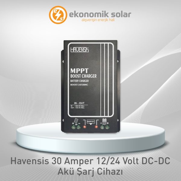 Havensis 30 Amper 12 veya 24 Volt DC-DC Akü Şarj Cihazı