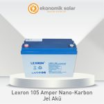 Lexron 160 Amper Nano-Karbon Teknoloji Jel Akü