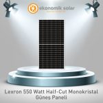 Lexron 205 Watt Perc Monokristal Güneş Paneli