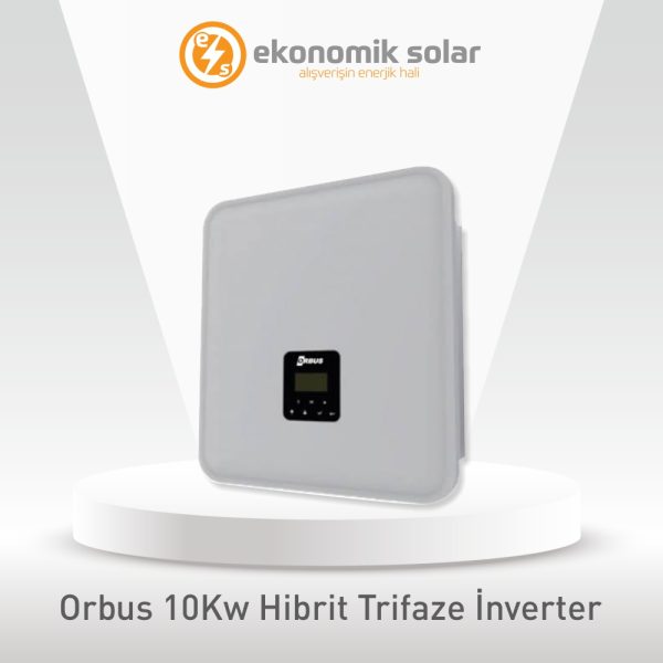 Orbus 10Kw Hibrit Trifaze İnverter