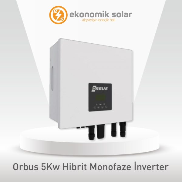 Orbus 5Kw Hibrit Monofaze İnverter