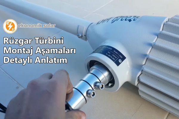Ruzgar Turbini Montaj Aamalar Detayl Anlatm