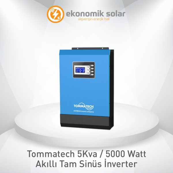 Tommatech 5 KVA / 5000 Watt Akıllı Tam Sinüs İnverter