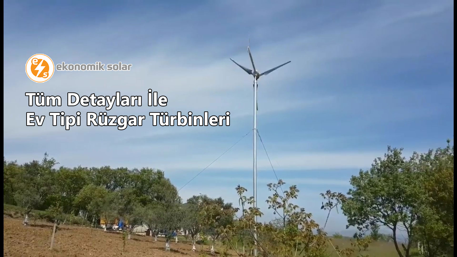 Tum Detaylari Ile Ev Tipi Ruzgar Turbinleri