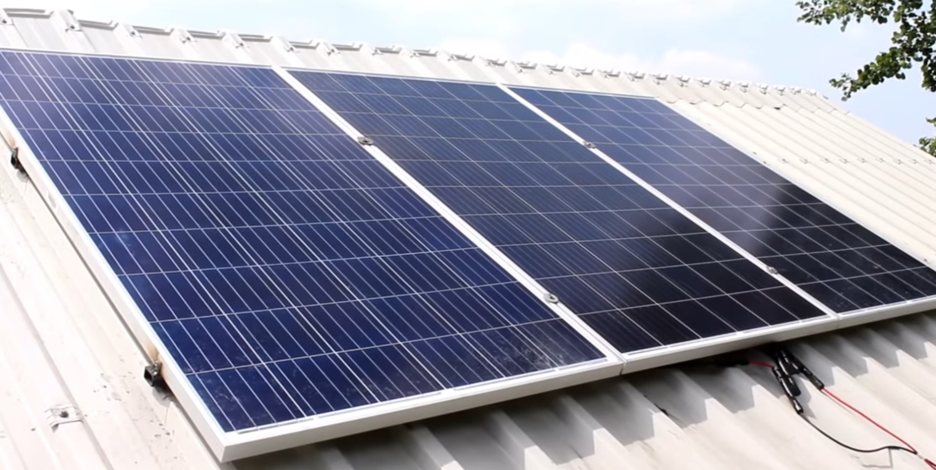 dag evi icin 750 watt gunes enerjisi ile elektrik uretim sistemi