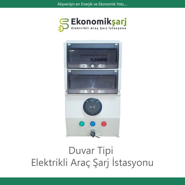 Duvar Tipi Elektrikli Araç Şarj İstasyonu x 22 Kw