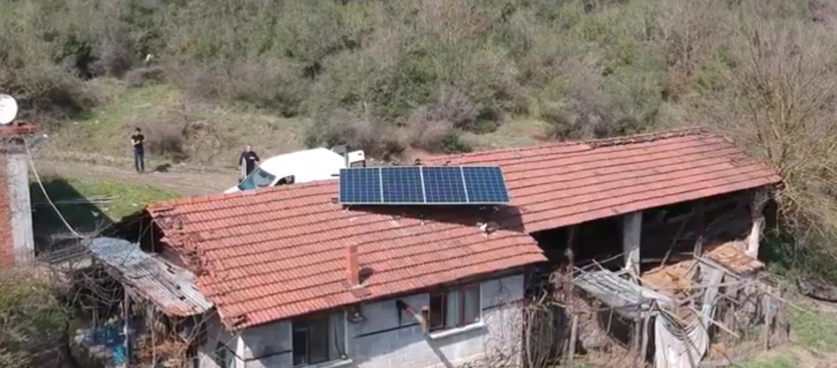 koy evi icin 1 kw gunes paneli elektrik uretimi sistemi