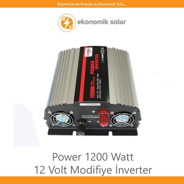 Power 1200 Watt / 12 Volt Modifiye İnverter